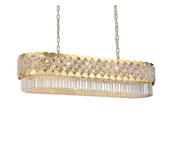 Подвесная люстра Newport Ashley 8300/120 oval gold polished М0070639, изображение 2