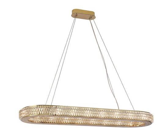 Подвесная люстра Newport Melody 8560/100 C oval gold polished М0070796