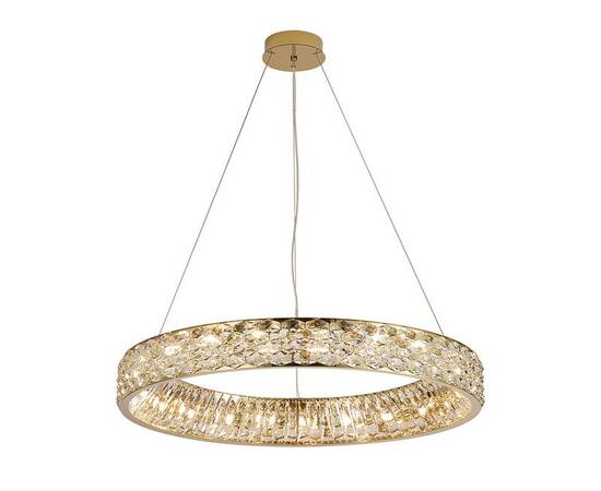 Подвесная люстра Newport Tiffany 8532/80 C gold polished М0070799