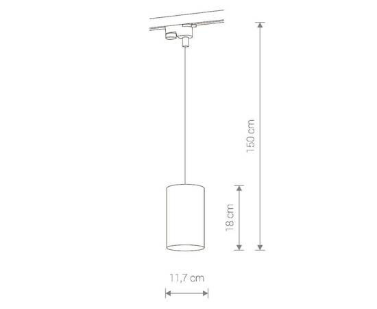 Трековый светильник Nowodvorski Profile Bit 8823, изображение 2