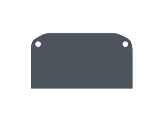 Торцевая заглушка для профиля TR3050-AL Denkirs TR3052-AL