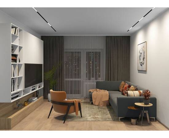 Трековый светодиодный светильник Denkirs DK8004-BK, изображение 5