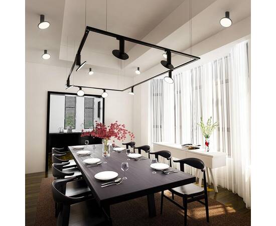 Трековый светодиодный светильник Elektrostandard Brain LTB50 12W 4200K черный a047378, изображение 6