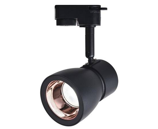 Трековый светильник Escada 20035TRA/01 BK/RGD