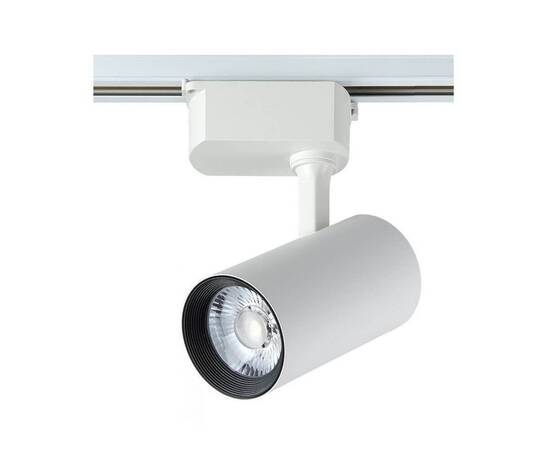 Трековый светильник однофазный Crystal Lux CLT 0.31 006 20W WH