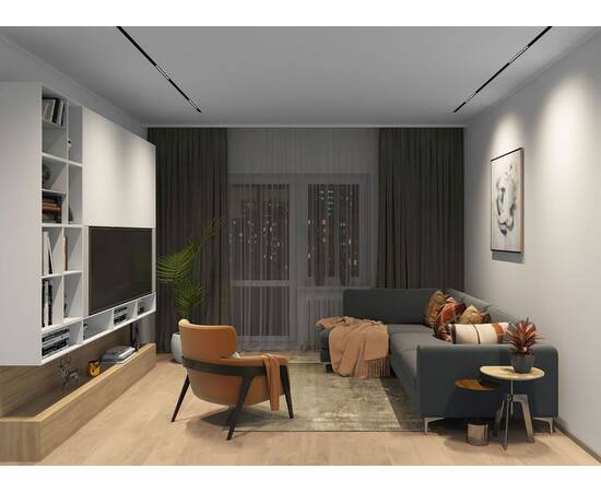 Трековый светодиодный светильник Denkirs DK8002-BK, изображение 3