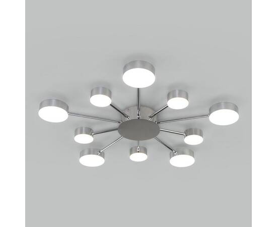 Потолочная светодиодная люстра Eurosvet Nitrino 90242/10 хром