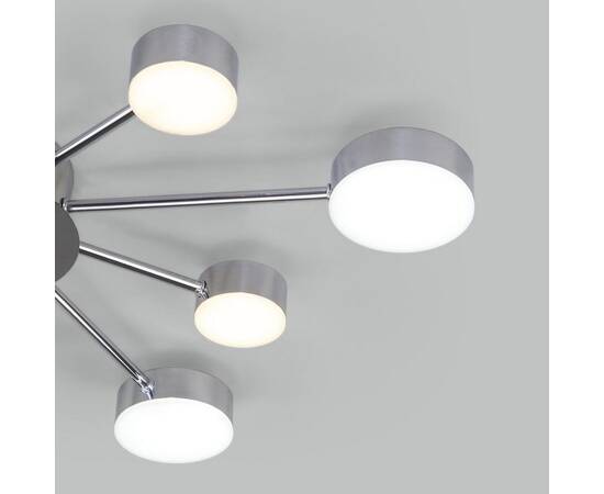 Потолочная светодиодная люстра Eurosvet Nitrino 90242/10 хром, изображение 3