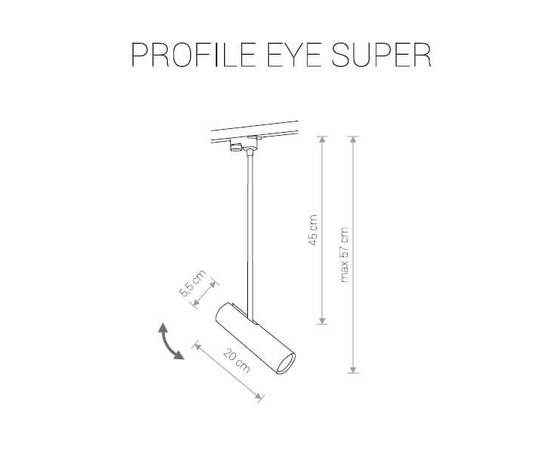 Трековый светильник Nowodvorski Profile Eye Super 9324, изображение 2
