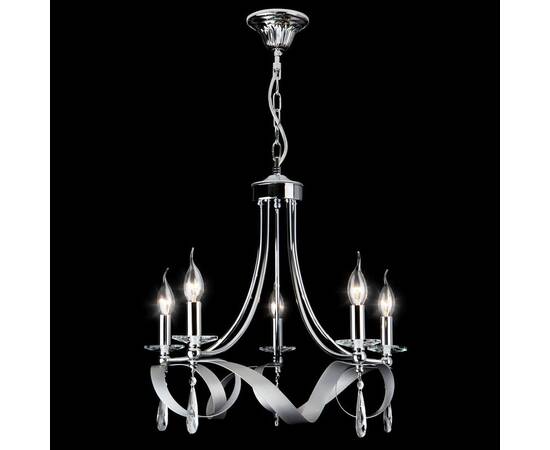 Подвесная люстра Eurosvet 60064/5 хром, изображение 2