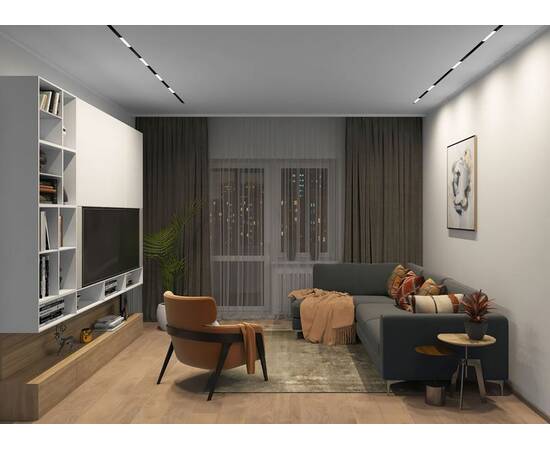 Трековый светодиодный светильник Denkirs DK8003-BK, изображение 6