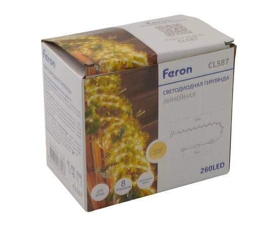 Светодиодная гирлянда линейная Мини Дюралайт Feron CL587 51460, изображение 11