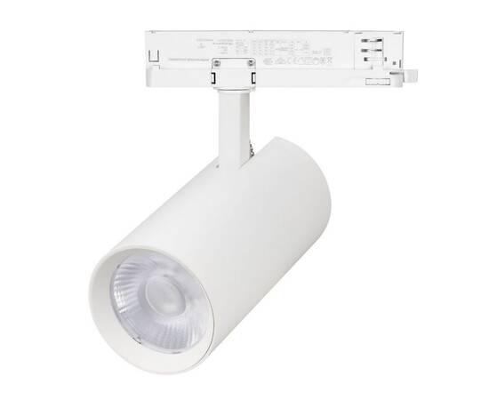 Трековый трехфазный светильник Arlight LGD-GERA-4TR-R90-30W Warm3000 (WH, 55 deg, 230V) 055186