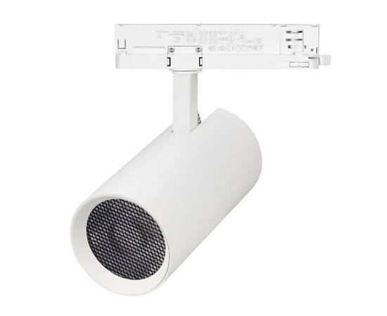 Трековый трехфазный светильник Arlight LGD-GERA-4TR-R90-30W Day4000 (WH, 15 deg, 230V) 055125, изображение 3