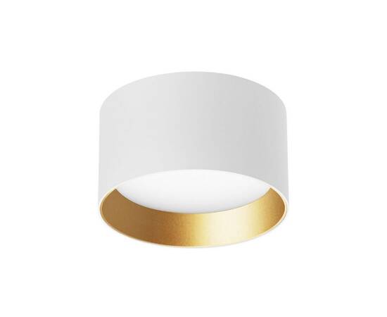 Накладной светильник Arlight SP-BISCOTTO-R120-12W Warm3300-MIX (WH-GD, 80 deg, 230V) 054914