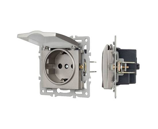 Механизм розетки влагозащищенный Arlight SCT-MCP-PL-GR (250V, 16A) 043747