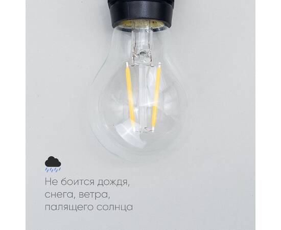 Лампа филаментная Laitcom (LTC) Professional Е27 1W 2700K FLB27-1W-2WW, изображение 3