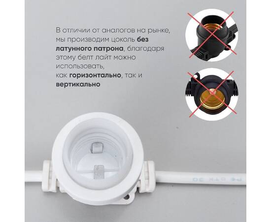 Гирлянда Белт-Лайт Laitcom (LTC) BL10m/10L-8, изображение 3