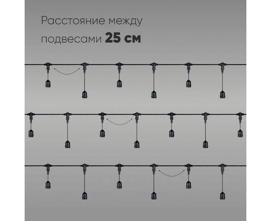 Гирлянда Белт-Лайт Laitcom (LTC) Unibelt UBL10m/40L-1, изображение 2