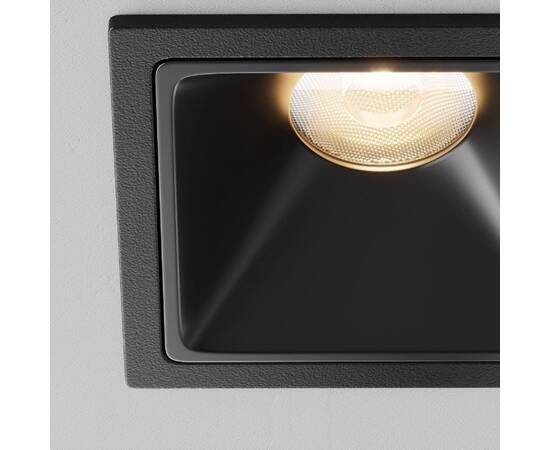 Встраиваемый светильник Maytoni Alfa LED DL043-01-10W3K-SQ-B-1, изображение 7