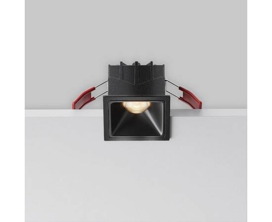Встраиваемый светильник Maytoni Alfa LED DL043-01-10W3K-SQ-B-1, изображение 9