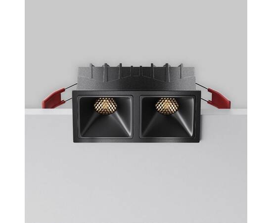 Встраиваемый светильник Maytoni Alfa Led Downlight DL043-02-10W3K-SQ-B-1, изображение 2