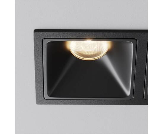 Встраиваемый светильник Maytoni Alfa Led Downlight DL043-02-10W3K-SQ-B-1, изображение 4