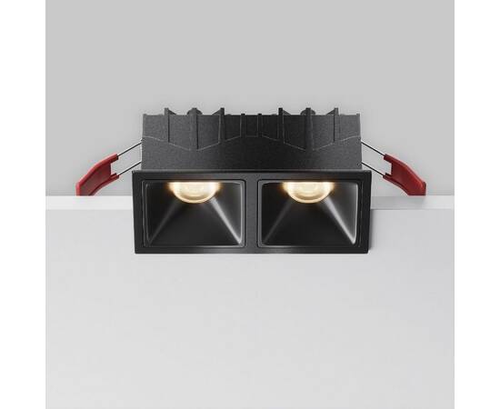 Встраиваемый светильник Maytoni Alfa Led Downlight DL043-02-10W3K-SQ-B-1, изображение 6
