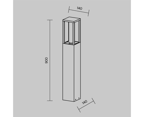 Ландшафтный светильник Maytoni Expo O480FL-L12B3K1, изображение 10