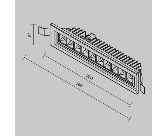 Уличный встраиваемый светильник Maytoni Ghost O488DL-L12GF3K, изображение 12