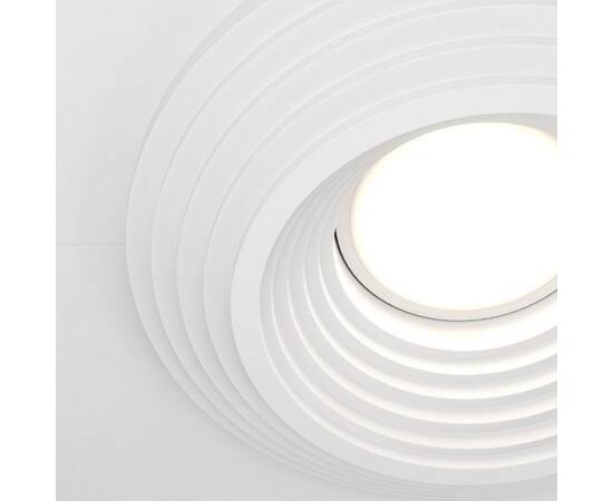 Встраиваемый светильник Maytoni Gyps Modern DL004-1-01-W-1, изображение 2