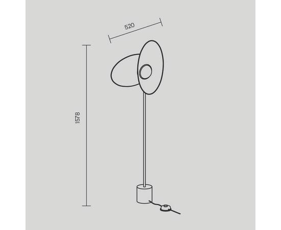 Торшер Maytoni Evolution MOD396FL-L10W3K, изображение 6