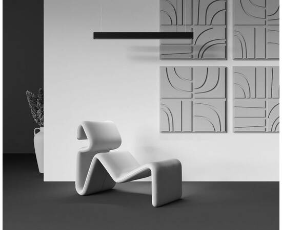 Линейный подвесной светильник Maytoni Basis P051PL-36W2.7-6K-B, изображение 6