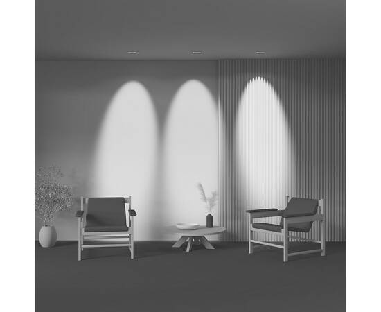 Встраиваемый светильник Maytoni Lens DL105-12W3K-W, изображение 6