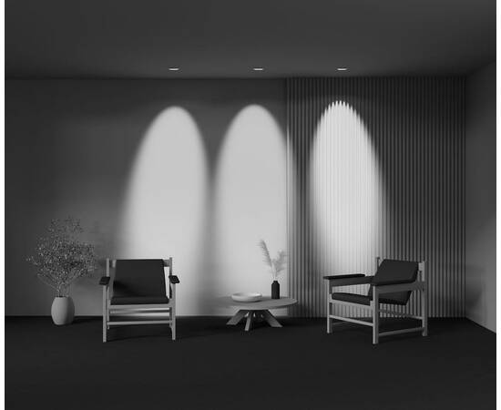 Встраиваемый светильник Maytoni Lens DL105-12W3K-W, изображение 8