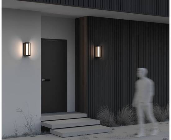 Уличный настенный светильник Maytoni Expo O480WL-L12B3K, изображение 6