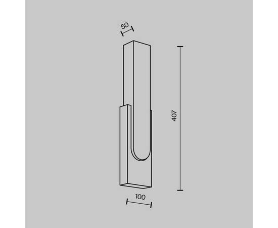 Настенный светильник Modestyle MS.103.400 AB, изображение 6