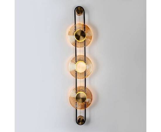 Настенный светильник Modestyle MS.1508.03 BK-BS, изображение 4