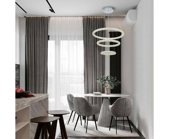 Подвесная люстра Modestyle MS.1130.700.500.300 CR, изображение 2