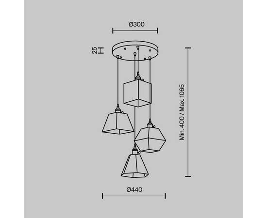 Подвесной светильник Modestyle MS.155.480 BS, изображение 8