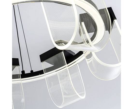 Подвесная люстра LED4U L7707-600 BK, изображение 7