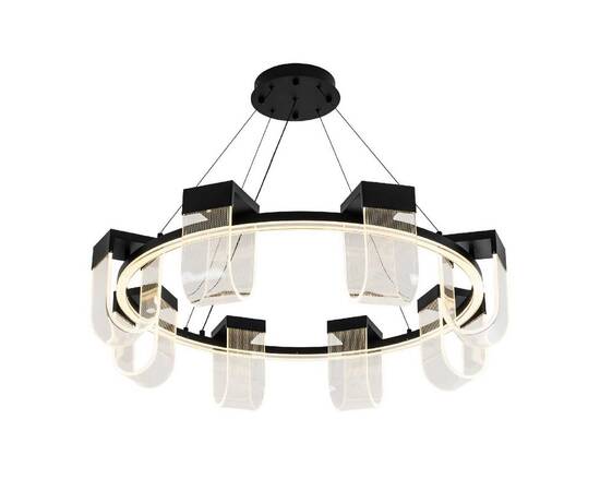 Подвесная люстра LED4U L7707-900 BK