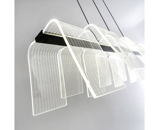 Подвесная люстра LED4U L7709-970 BK, изображение 5