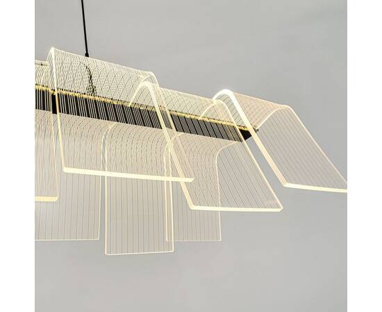 Подвесная люстра LED4U L7709-970 BK, изображение 7