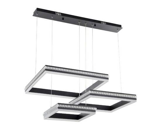 Подвесная люстра LED4U 8596-500-400-300 BK