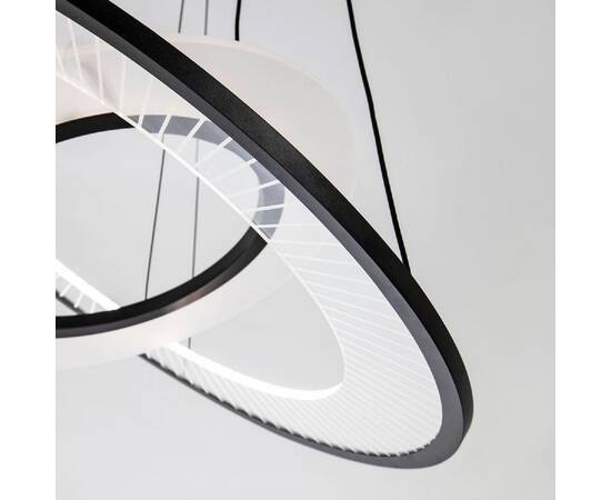 Подвесной светильник LED4U L5050-60-40 BK, изображение 4