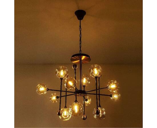 Подвесная люстра LED4U L6157-12, изображение 3