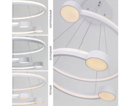 Подвесной светильник LED4U L7100-2 WТ, изображение 2