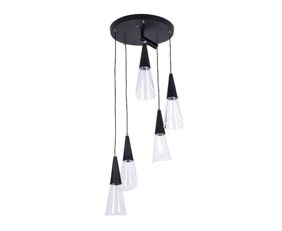 Каскадная люстра LED4U L7106-6 BK