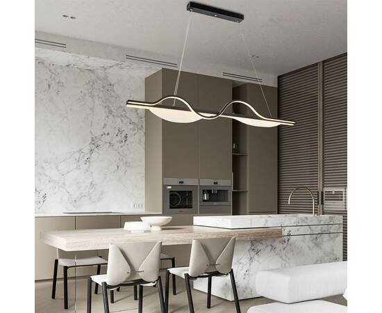 Линейный светильник LED4U L7507-1160 BK, изображение 2